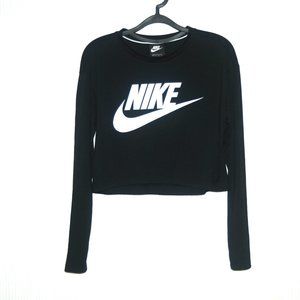 Nike Women's Fitness Logo long sleeve T-Shirt NWOT